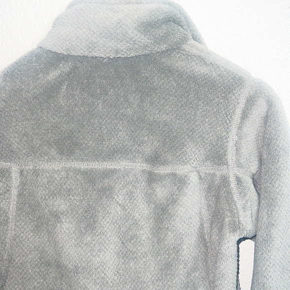 Patagonia Gray Button Snap Pullover Fleece 100% Polyester Jacket - Picture 11 of 12